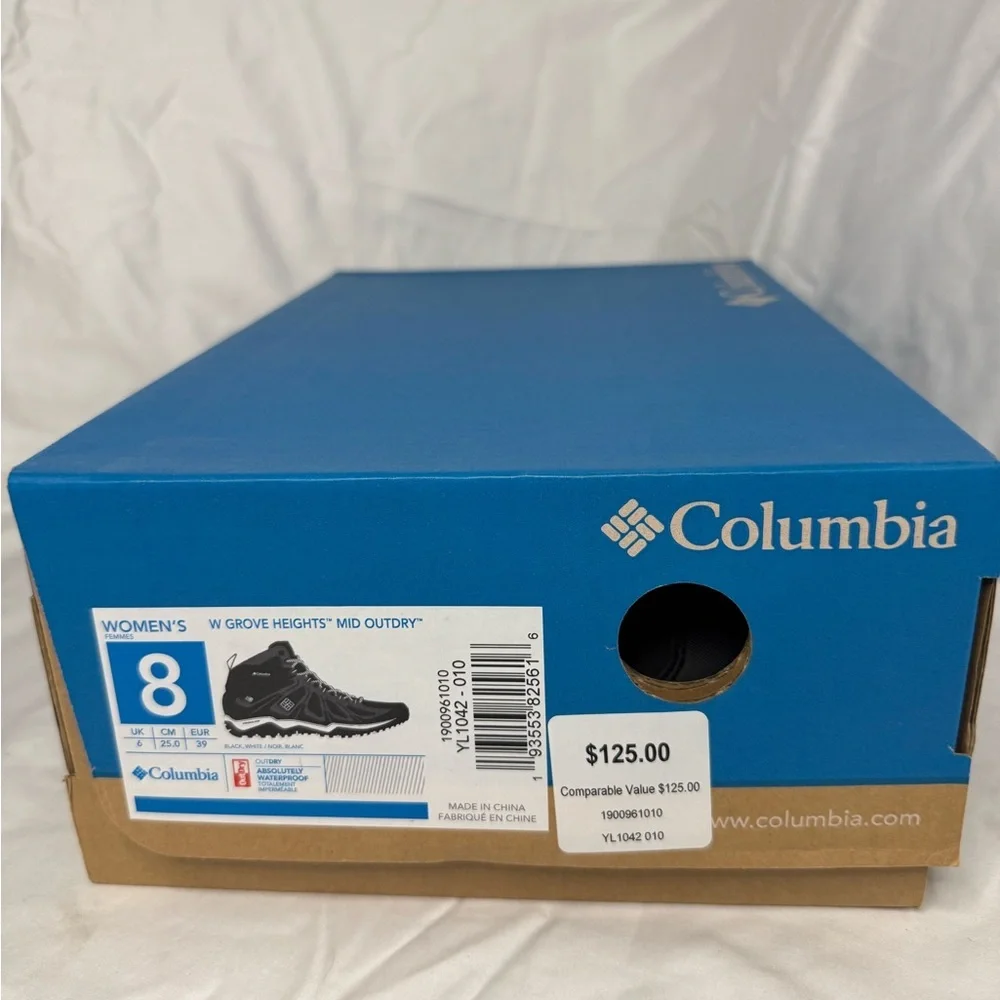 Columbia Black and Gray Athletic Trail Shoes